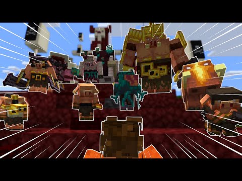Karat Feng Minecraft - I Fought the Piglins from Minecraft Legends in Minecraft