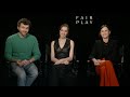 FAIR PLAY Interview! Phoebe Dynevor, Alden Ehrenreich, Chloe Domont, Netflix