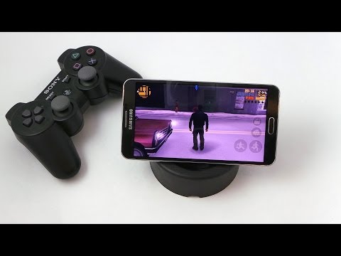 How to Pair / Connect PS3 Controller with Galaxy Note 3 Video