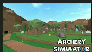 New simulator game in roblox called archery simulation