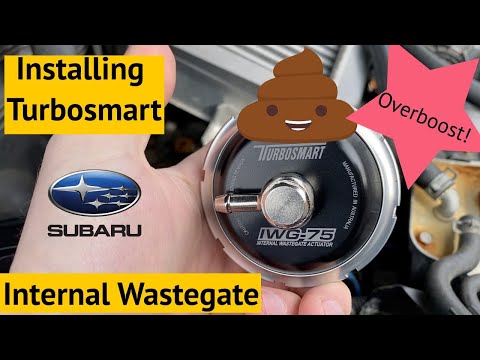Installing a Turbosmart internal wastegate in my Subaru