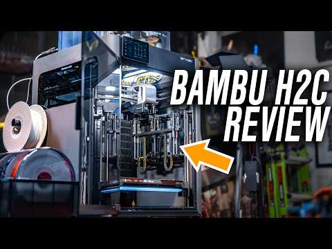 Bambu Lab H2C 3D Printer Review: Vortek Tested!