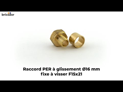 Raccord PER à glissement fixe femelle à visser BRICOZOR
