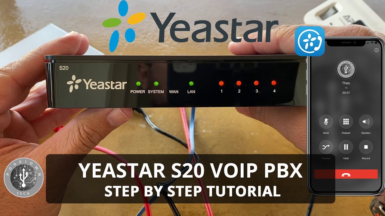 Yeastar S20 VoIP PBX - Complete Step by Step Tutorial
