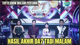 Download lagu FINAL RESULTS OF THE TOP 8 SHOW ON THE FIRST NIGHT OF DANGDUT ACADEMY 7 LAST NIGHT mp3