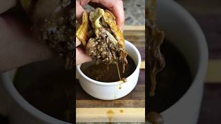 Italian beef sandwich