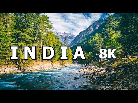 India in 8k ULTRA HD HDR - Beautiful Trip to India in Cinematic (60 FPS)
