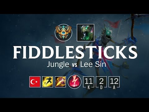 Fiddlesticks Jungle vs Lee Sin - TR Challenger Patch 8.14