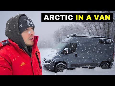 Extreme winter van life begins