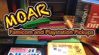 MOAR Famicom and Playstation Game Pickups!