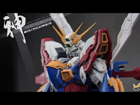 模型賓果神高達-樹脂套裝拆箱 (Model Bingo God Gundam - Resin Kit UNBOXING)