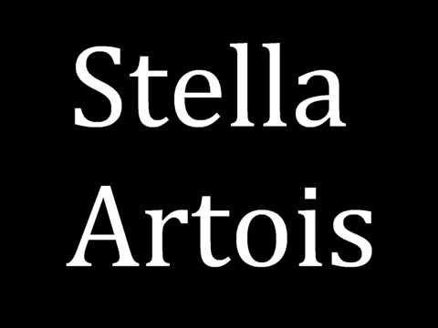 How to pronounce Stella Artois