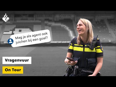 Voetbaleenheid-lid Daphne | Vragenvuur On Tour #14