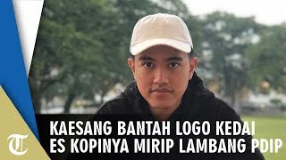 Kaesang Bantah Logo Kedai Es Kopinya Mirip Lambang PDIP