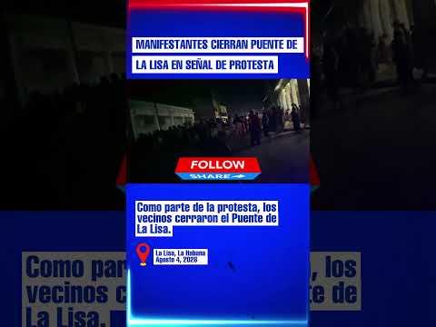 🚨 ¡ESTALLÓ LA LISA! Vecinos Bloquean el Puente Tras Días Sin Luz ni Agua