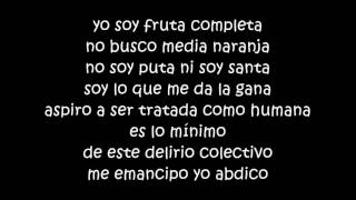 Mujer lunar — Rebeca Lane (letra)