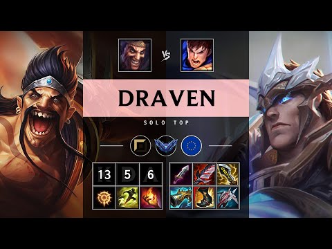 Draven Top vs Garen - EUW Diamond Patch 25.13
