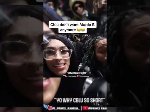 Cblu and Murda B Dating 👀 #viral #cblu #murdab