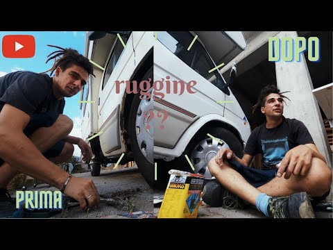 Trattamento Ruggine Camper...Scopri come! Ford transit 1991