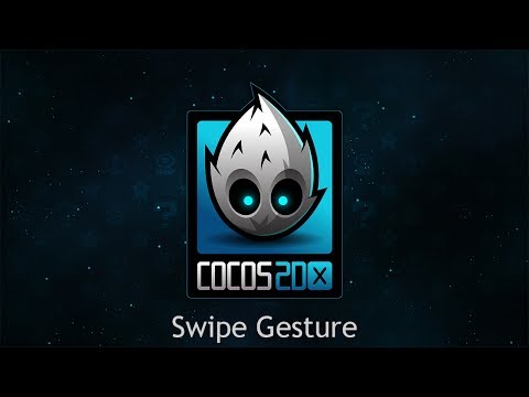 Cocos2d x Tutorial Swipe Gesture