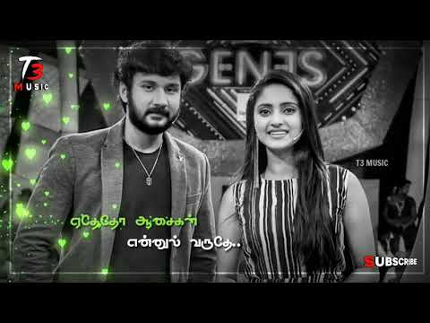 Sathya Serial Zee Tamil | Ethetho Aasaigal Ennul Varuthey Song | Female Voice | Lyric Status Video