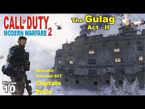 The Gulag - Rescued Captain Price - Call of Duty MW2  Gameplay #gamplay