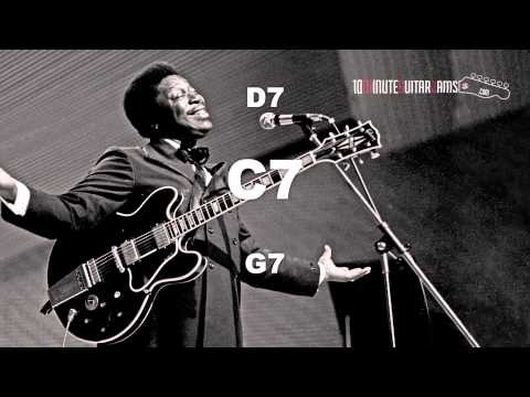 Slow Blues in G7 - 10 Minute Guitar Backing Track from 10MinuteGuitarJams.com