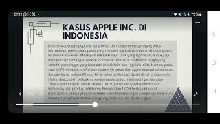 Download lagu Analisa kasus Apple Inc. oleh Amelia Lailatul Hana Nim 122002 mahasiswi Ekonomi Syariah semester 6 mp3