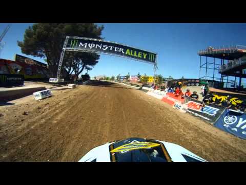 GoPro HD: Lance Vincent Practice - Las Vegas Monster Energy Supercross 2011