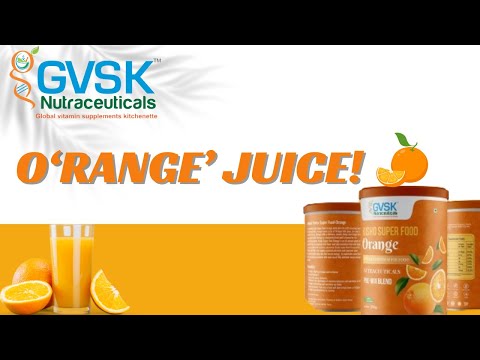 Orange instant premix