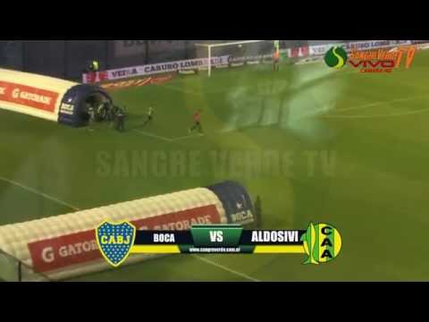 RESUMEN INEDITO: BOCA 0 VS ALDOSIVI 3 DE SANGRE VERDE TV