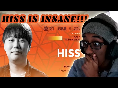 Hiss 🇰🇷 I Grand Beatbox Battle World League 2021 I Solo Elimination YOLOW Beatbox Reaction