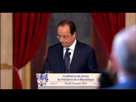 Francois Hollande: 'Private affairs are private' - video