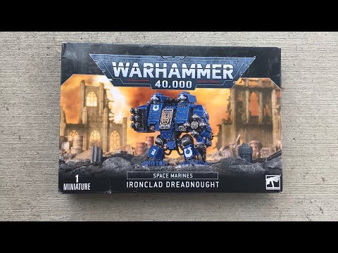 Warhammer 40k Space Marines Ironclad Dreadnought