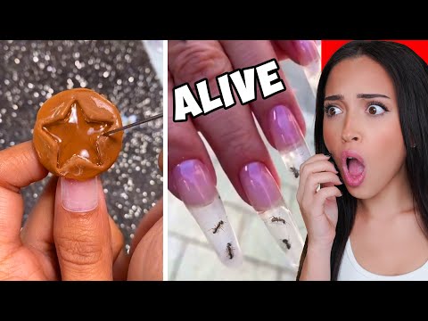 Weirdest NAIL ART that should NOT EXIST