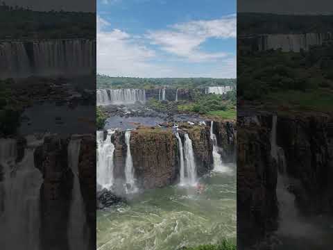 Passeio de Catamarã em Foz do Iguaçu PR #shorts #fozdoiguaçu #pr #turismo
