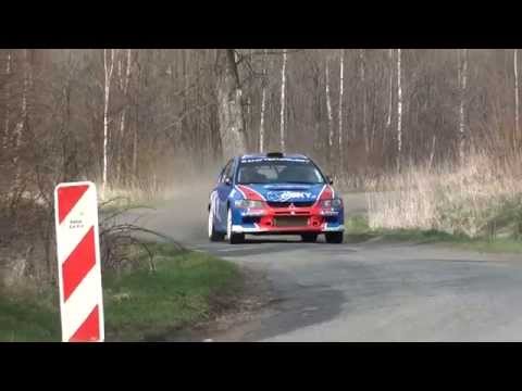 Mitsubishi Lancer Evo IX R4 Test Valasska Rally 2014
