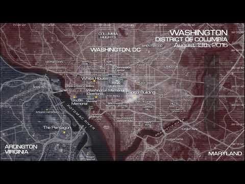 MW2: Invasion of DC Map Overlay and Radio Chatter w/Sound Effects