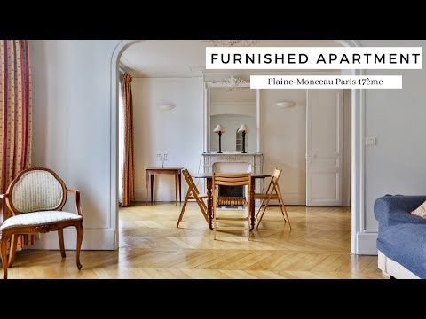 Paris Apartment Tour One Bedroom | Plaine-Monceau 17th District | PARISRENTAL - REF.55555