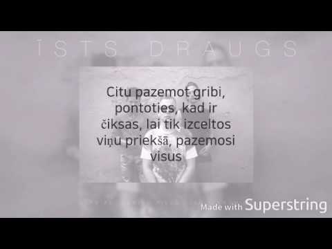 ELFS FT. DENISS - ĪSTS DRAUGS ( LYRICS )