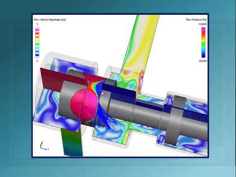 SpoolValve CFD Simulation Demo using PumpLinx