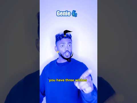 How to outsmart a 🧞‍♂️ #viral #comedy