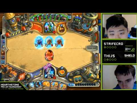 NVIDIA Hearthstone Pro-Am Tournament - Week 5 - Strifecro vs Thijs