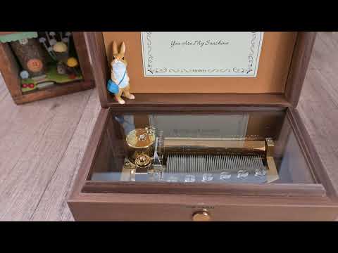 Customized 50 Note You Are My Sunshine Music Box