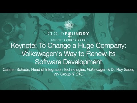 Volkswagen - Customer Success Story (Carsten Schade - Head of Integration Technologies)