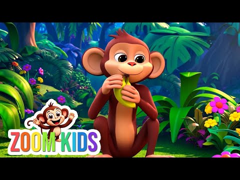 O Macaco Pulador 🐒 | Música Infantil Animada Para Crianças | Zoom Kids