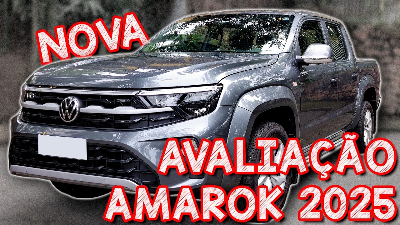 Avaliação NOVA AMAROK 2025 HIGHLINE - AINDA É A MELHOR PICKUP V6 OU A RANGER AGORA REINA?