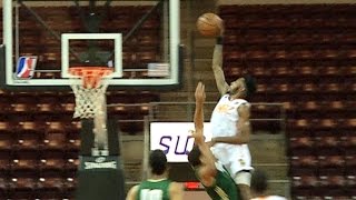 Derrick Jones UNREAL Alley-Oop Dunk On Defender In NBA D-League!  | 12 03 16