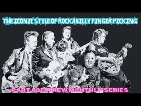 The Iconic Style Of Rockabilly Fingerpicking Pt.1 #rockabillyguitar  #guitarlesson