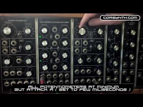 Corsynth - C106: Dual Loopable VC AD Envelope & More  (5U/MU) image 3